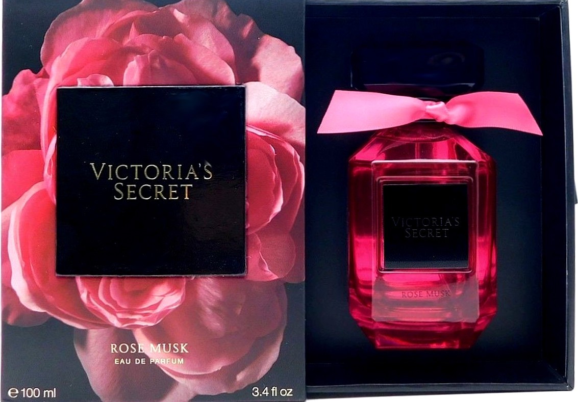 Victoria's Secret Rose Musk Eau De Parfum EDP 3.4 Fl Oz.NIB