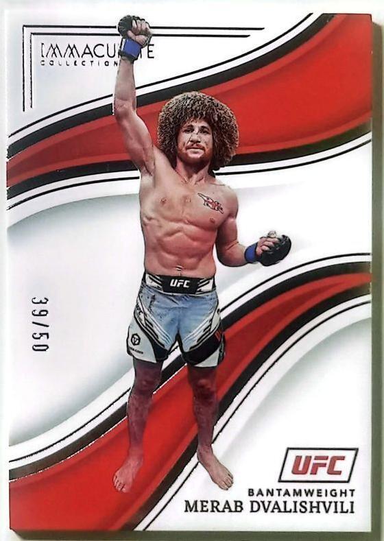 2023 Panini Immaculate Collection UFC - Merab Dvalishvili #65