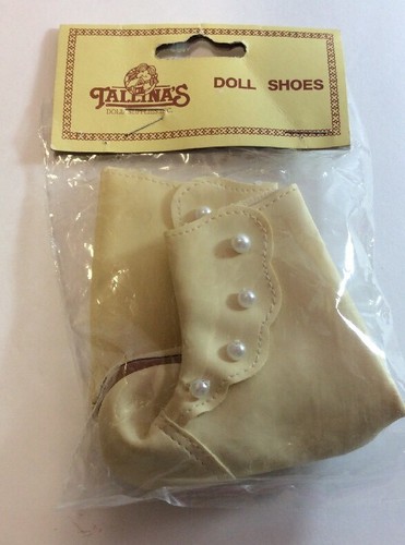 VINTAGE TALLINA’S DOLL SHOES NIP STYLE  #114 SIZE 3