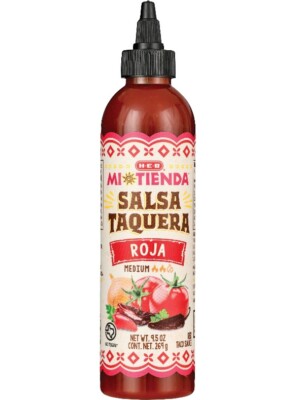 H-E-B Mi Tienda Salsa Taquera Roja, 9.5 oz