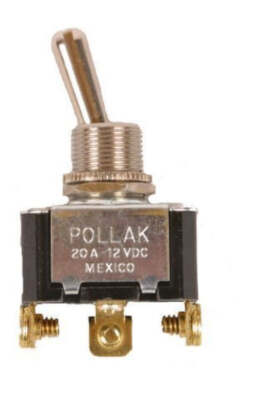 Pollak 34-572P - Toggle Switch 11/16'' Std., 20 a