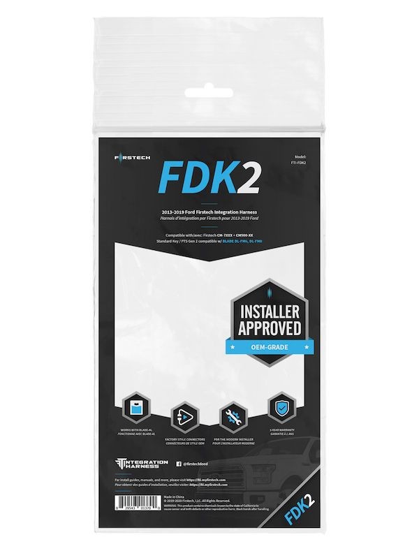 Firstech FDK2 Installation Tharness for 2021-2022 Ford Bronco Sport PTS AT