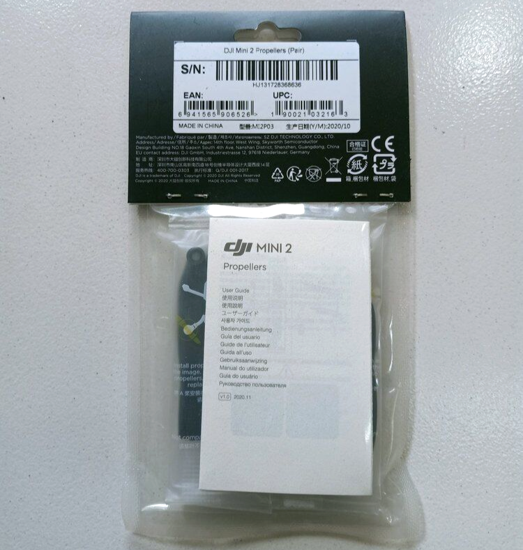 Genuine DJI Mini 2 Propeller 2 Set(8 Blades