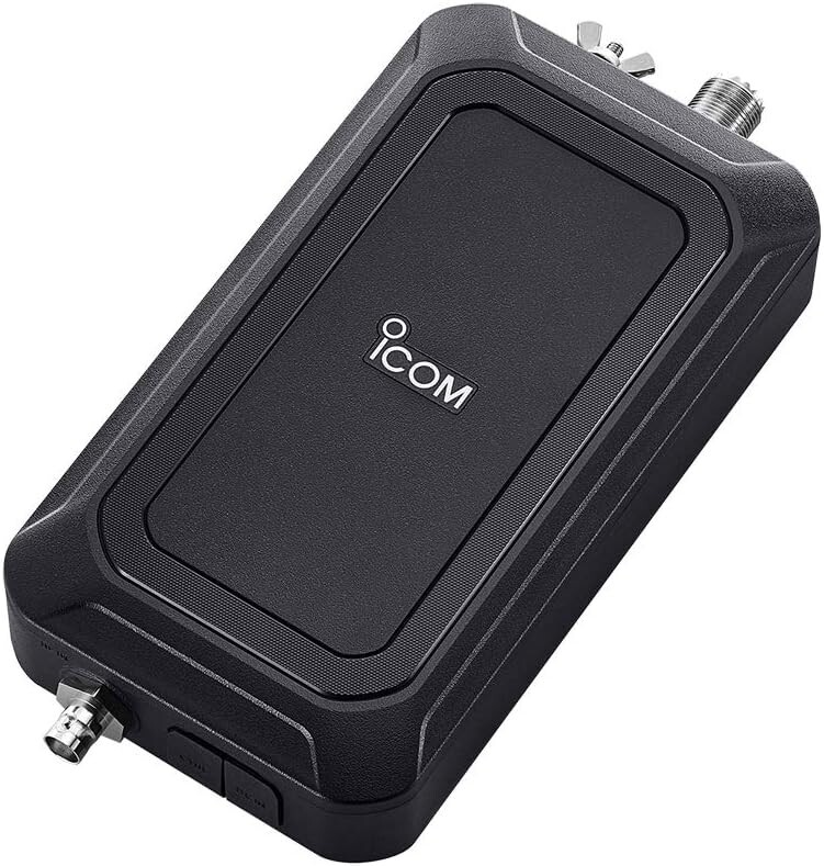 ICOM IC-705 + アンテナ + DC電源 icom-ic-705-antenna-connection