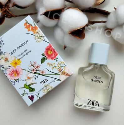 ZARA WOMEN DEEP GARDEN EDP EAU DE PARFUM FRAGRANCE 30 ml NEW AND