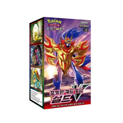 (30 BOXES SET) Pokemon Card Game Shield V Booster Box 30Pack / Korean