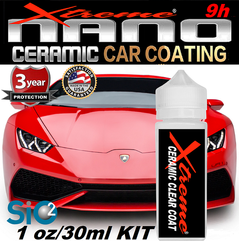 Pro Grade Nano Ceramic Car Coating Xtreme Nano 9h Wet Look Gloss