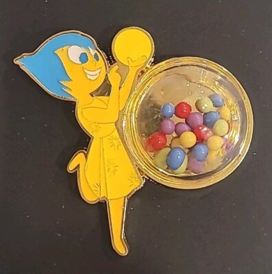 Loungefly Disney Pixar Inside Out Joy 3D Dome Enamel Pin-New Exclusive