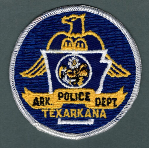 Texarkana Arkansas Police Patch