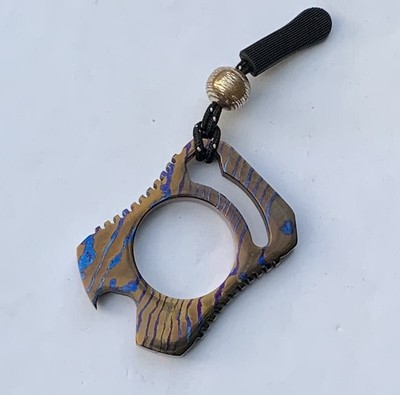 Handcrafted Mokuti Multitool Bottle Opener   Elegant & Functional Design