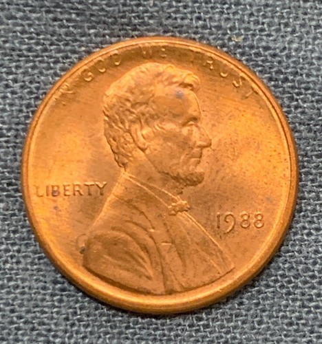 1988 Doubled Ear and Double Die, Off Center, Letters On Rim
