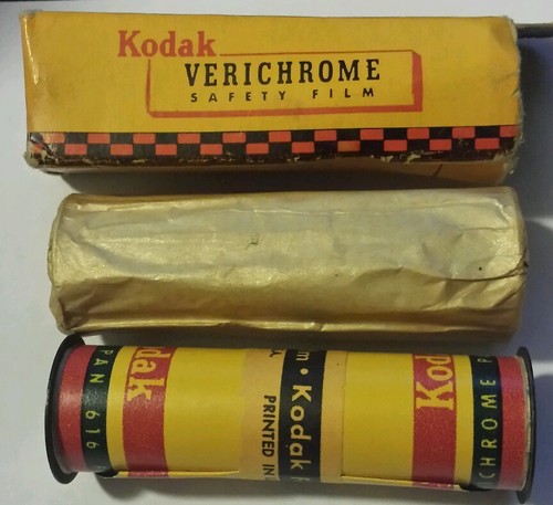 LOT OF 2: KODAK VERICHROME V-616 FILM