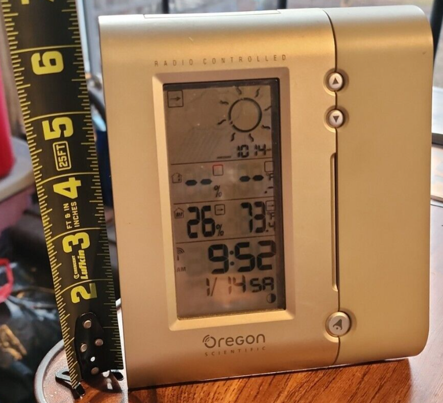 Oregon Scientific Weather Station Bar608hga Weatherstation