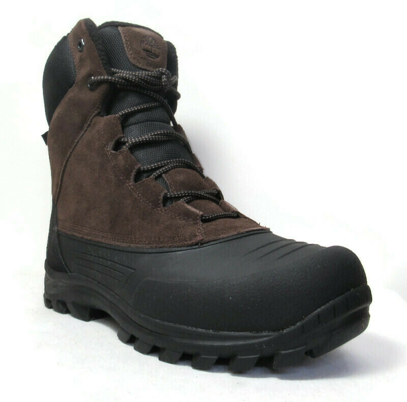 

МУЖСКИЕ КРОССОВКИ TIMBERLAND DK. КОРИЧНЕВЫЕ ЗАМШЕВЫЕ БОТИНКИ SNOWBLADES WP ТЕПЛЫЕ БОТИНКИ НА ПОДКЛАДКЕ #A23NN, Dark brown/black, A23NN
