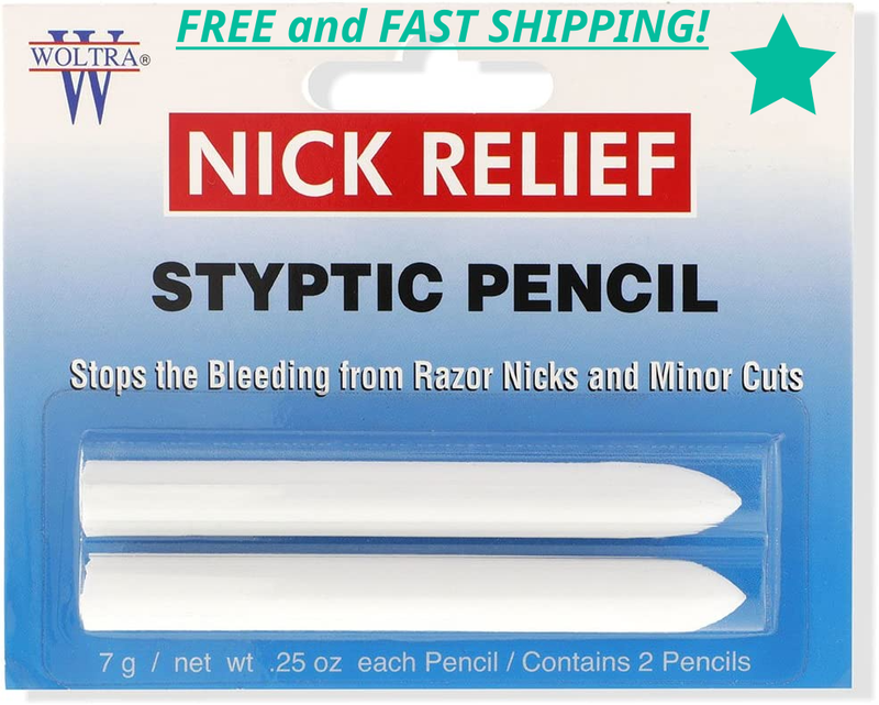 Shaving Cut Stick To Stop Bleeding For Razor Nicks And Minor Cuts
