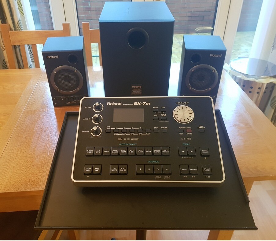 Roland BK7M Sound Module Plus Speakers | in Westhoughton, Manchester