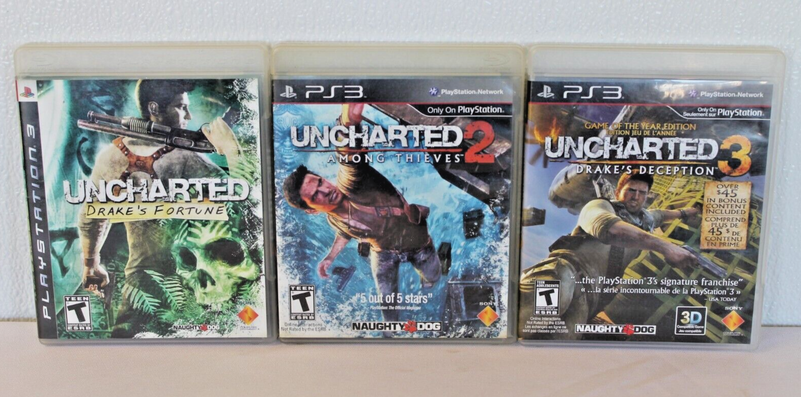 uncharted3【中古美品・PS3欧州版】 UNCHARTED 3 Drake's Deception Playstation 3 PS3 Game of the