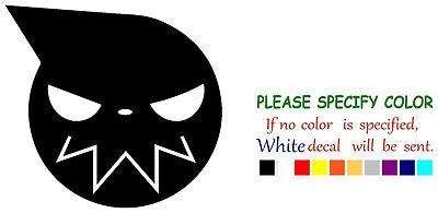 Soul Eater Graphic Die Cut decal sticker Car Truck Boat Window 9''