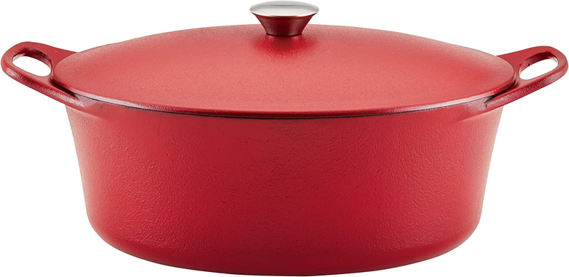 Dutch Oven, 6.5 Quart, Red