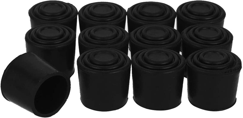 12 Rubber Furniture Foot Table Chair Leg End Caps Cover Tips Floor Protector Pa