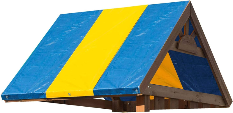 Shade For Playground Swing Set - 52 X 89 Inch - Blue