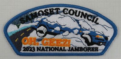 2023 National Jamboree Samoset Council Oh, Geez! BSA Path [NJ23-517]