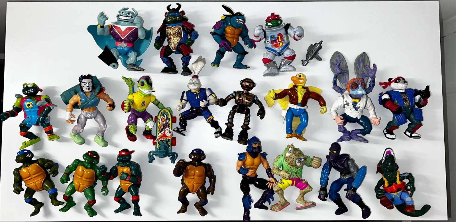 Vintage Teenage Mutant Ninja Turtles LOT Original Toys w