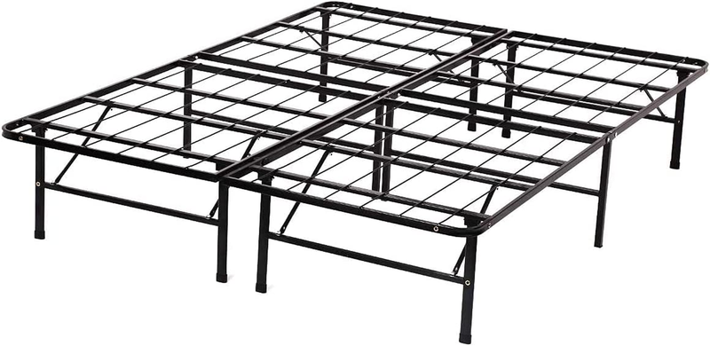 Metal Platform Bed Frame Queen Size 14 Inch Mattress Foundation