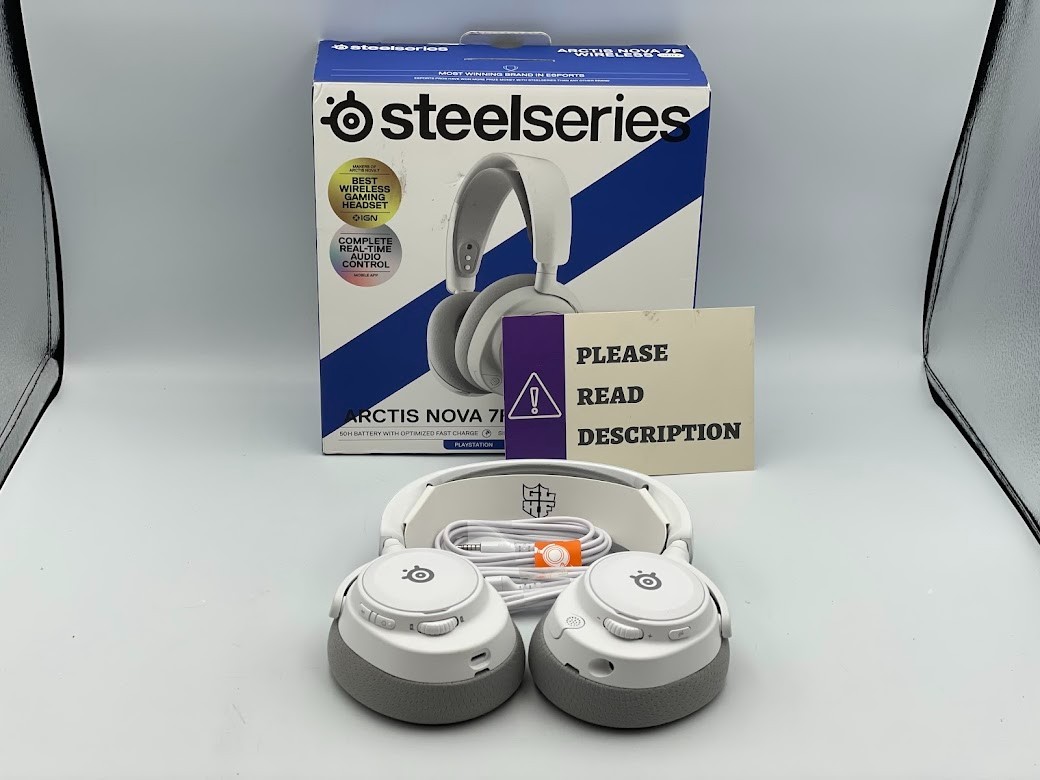SteelSeries Arctis Nova 7P Wireless Gen 2 Gaming Headset - READ/FOR PARTS