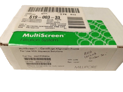 Millipore MACF09604 Centrifuge Alignment 4 Screens / Pk