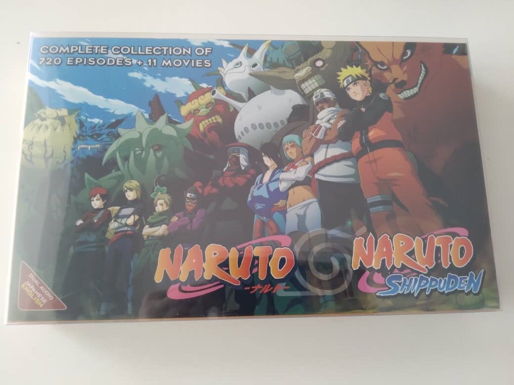 アニメ DVD NARUTO 全巻セット + 劇場版11本 合計、192本セット
