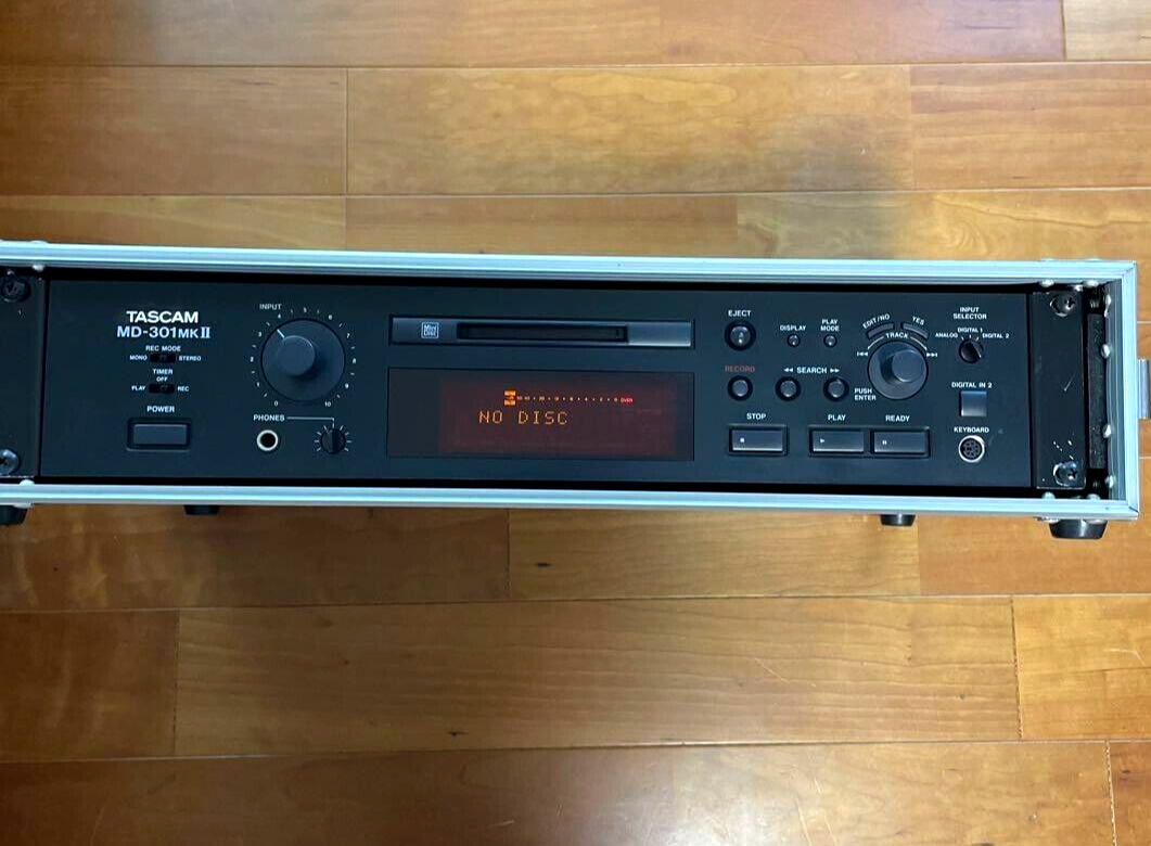 希少　動作品！TEAC TASCAM MD-301MK 2 MDデッキ 定番人気！ TEAC TASCAM MD-301MK 2 MDデッキ その他 - その他