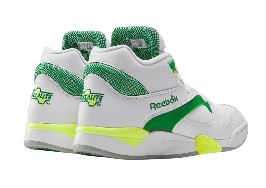 Pre-owned Reebok 2024  Court Victory Pump Size 11.5 100203282. Michael Chang Tennis Green In White