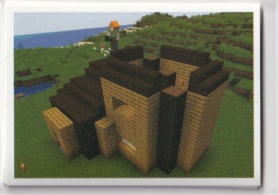 Panini Minecraft Treasure Sticker 2021 No. 85 Create Home Sweet Home