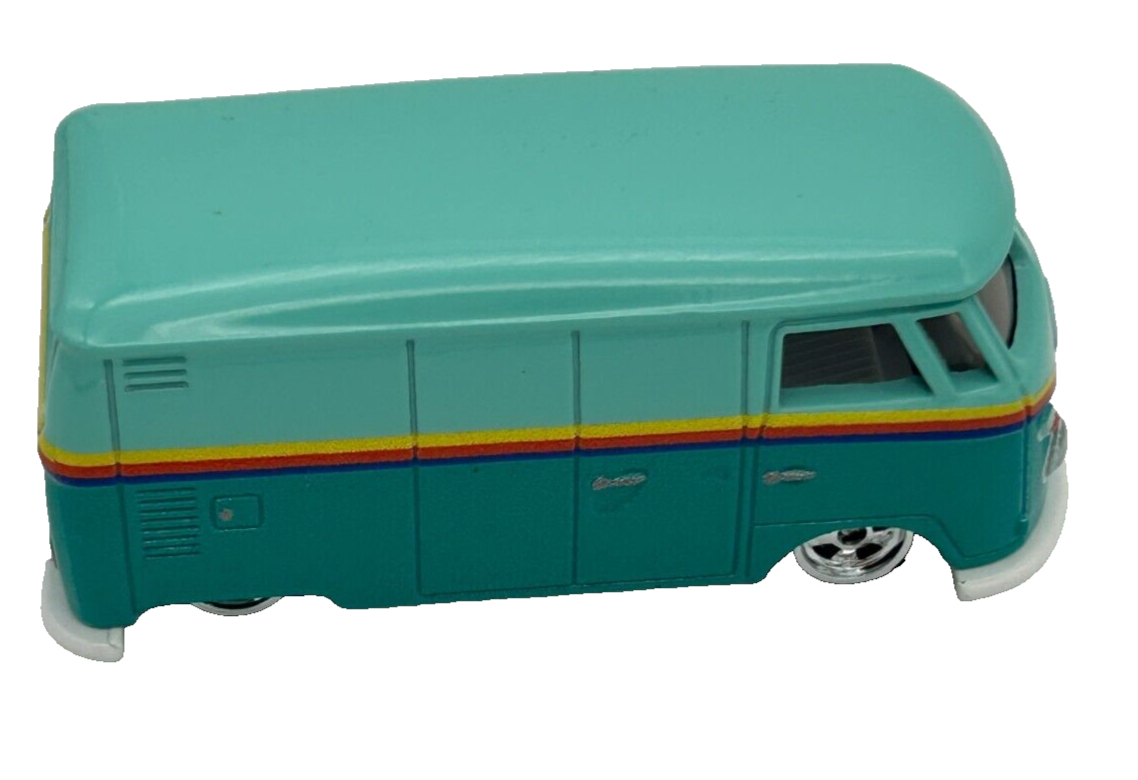 2023 Hot Wheels Volkswagen T1 Panel Bus Teal Boulevard LOOSE