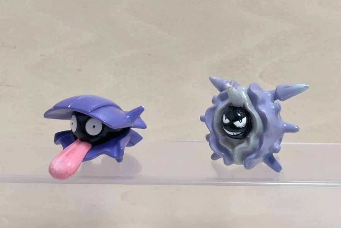 Pokemon Monster Collection Figure Shellder Cloyster Set of 2