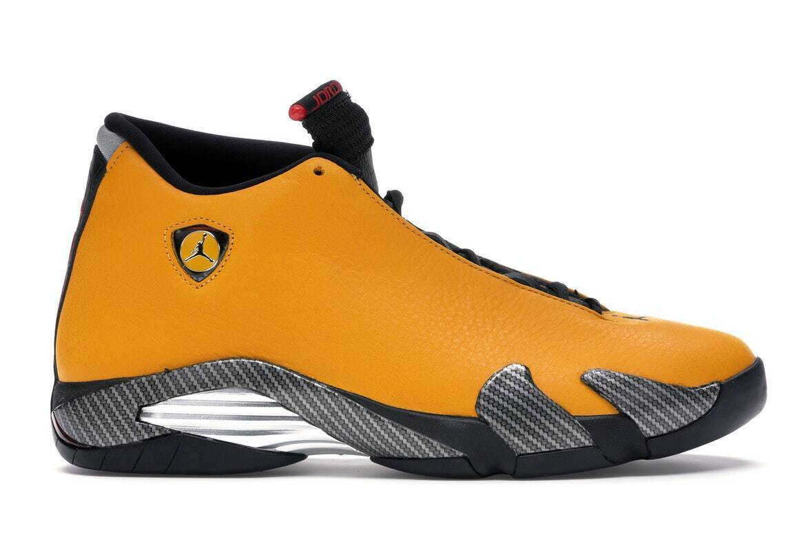シューズ(男性用) jordan14 YELLOW FERRARI Jordan 14 Retro Reverse Ferrari 2019 - BQ3685-706 Men's