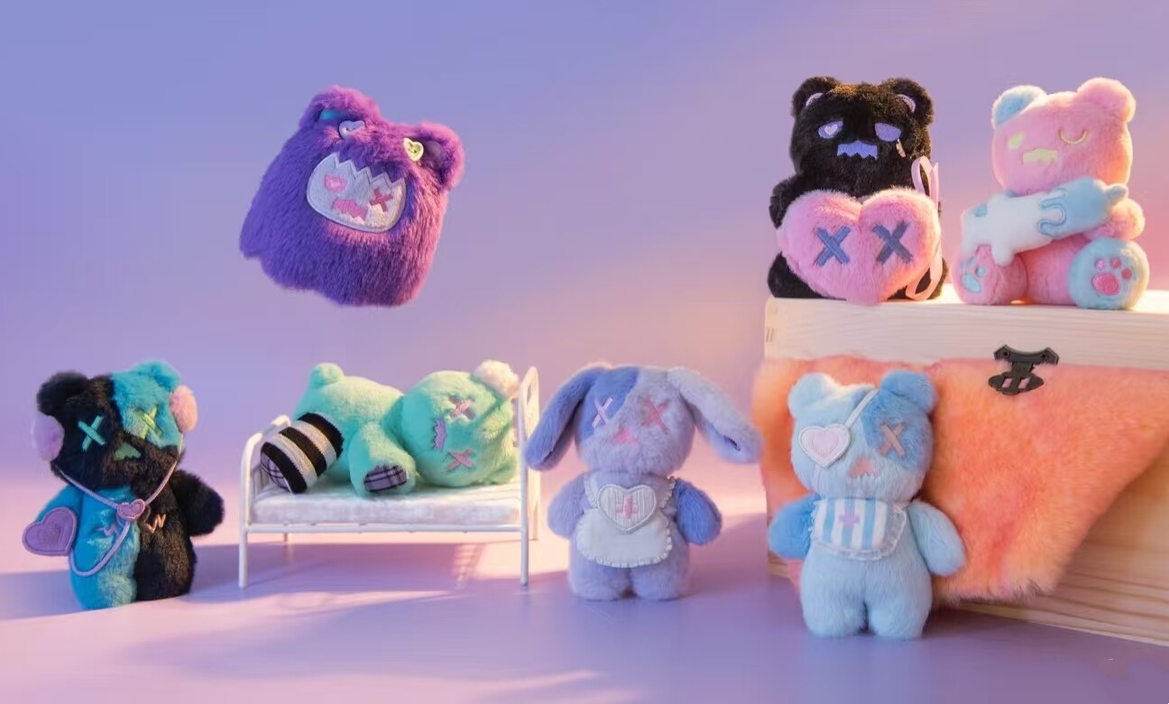 F.UN Shinwoo Ragbear Clinic Plush Series Confirmed BlindBox