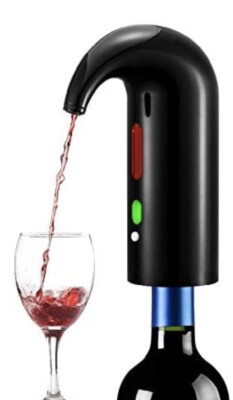 eWine Dispenser Aerator Wine Tasting - Electric Wine Aerator and Instant Pour