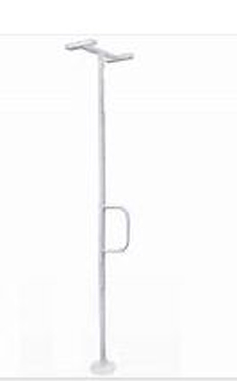 Able Life Universal Floor to Ceiling Grab Bar - Tension Mounted