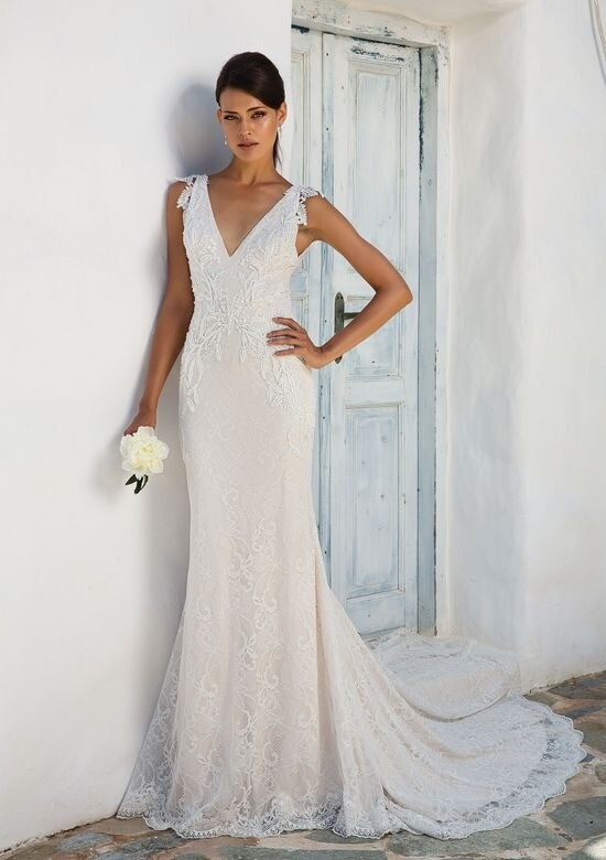 Stunning Justin Alexander 8966 Mermaid Wedding Dress Uk Size