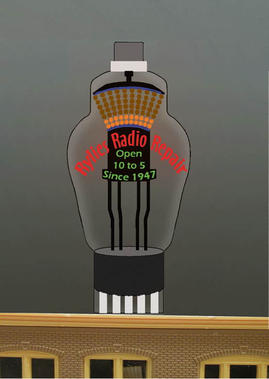 Rylies Radio Repair Miller Engineering Neon Sign #8881