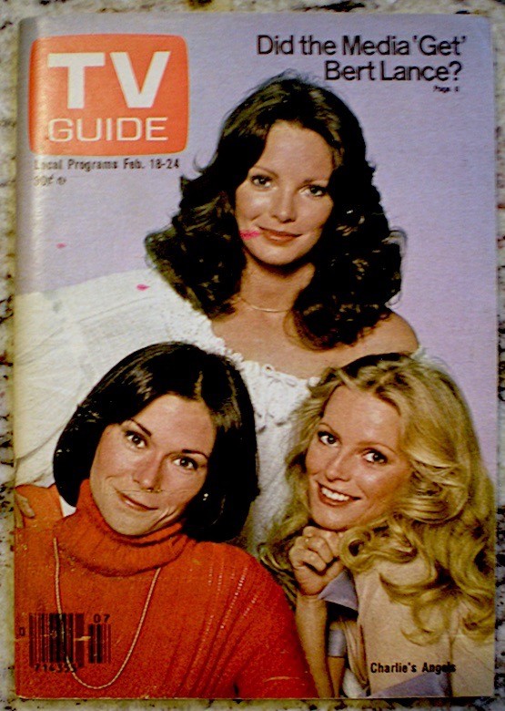 TV Guide 1978 Charlie's Angels Kate Jackson Jaclyn Smith Cheryl Ladd MINT COA