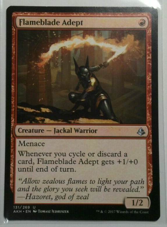 Mtg - Flameblade Adept | eBay