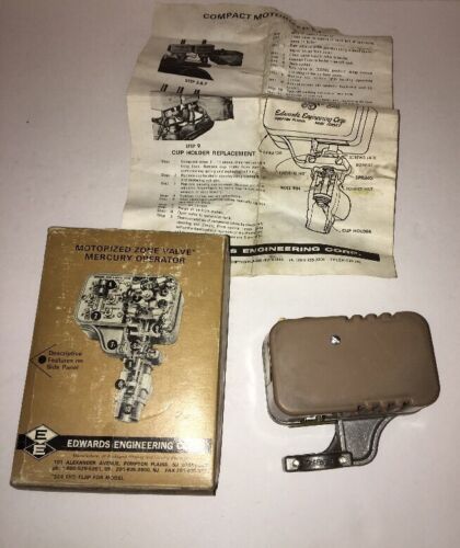 Edwards Engineering MV-21 Motorized Zone Valve Mercury Edwards Engineering MV-21 Motorized Zone Valve Mercury