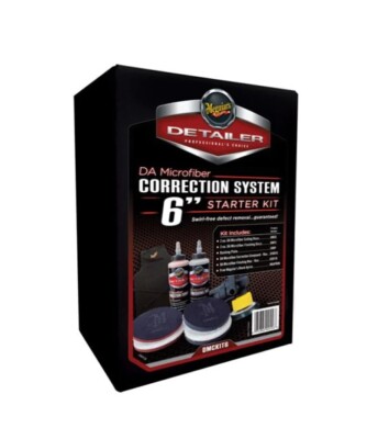 Meguiar's DA Microfiber Correction System 6'' Starter Kit