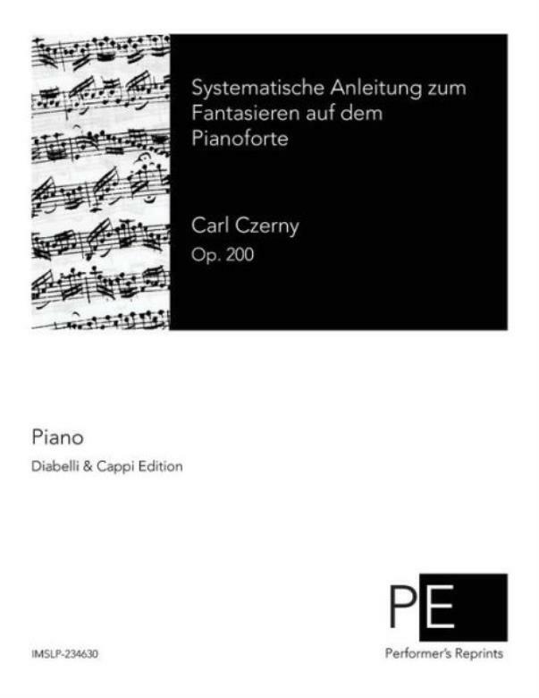 Systematische Anleitung Zum Fantasieren Auf Dem Pianoforte