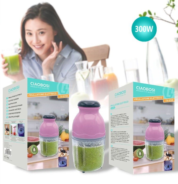 Frullatore Tritatutto Blender Elettrico Verdure Frutta 300W linq