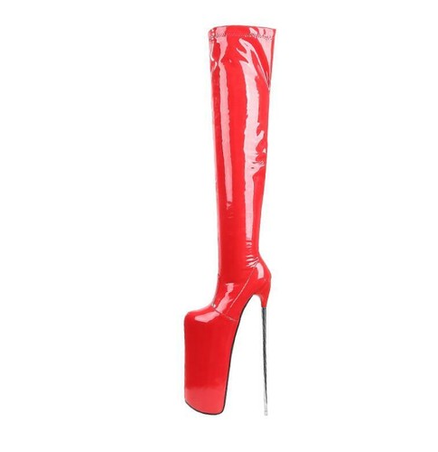 Pole Dancing Thigh Over Knee High Boots Fetish Platform 20cm Heel Women Clubwear