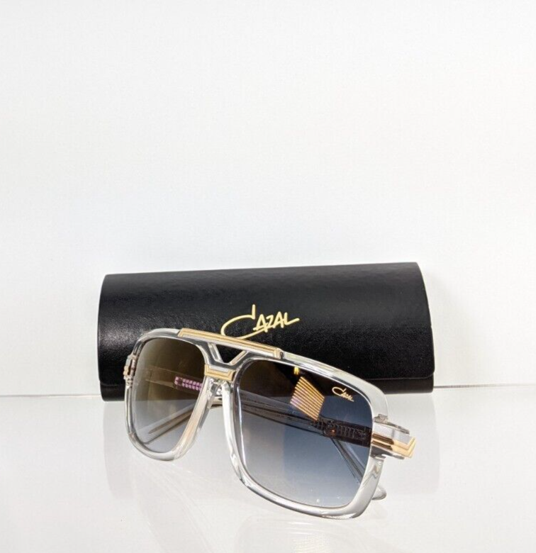 Pre-owned Cazal Brand Authentic  Sunglasses Mod. 8042 Col. 003 Crystal 8042 61mm Frame In Blue